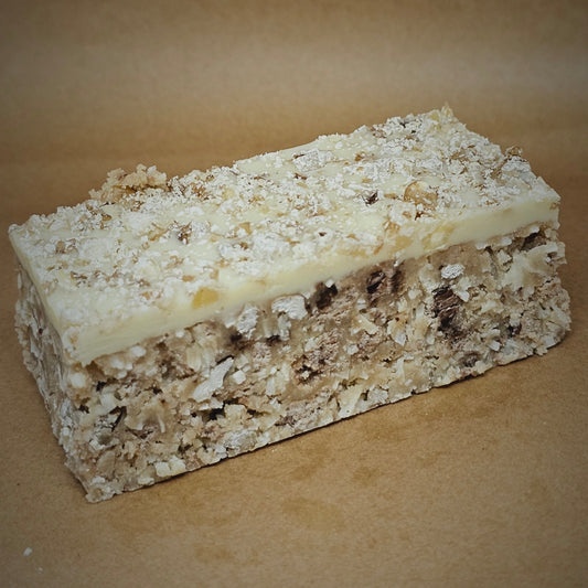 Keto Caramel Walnut Slice