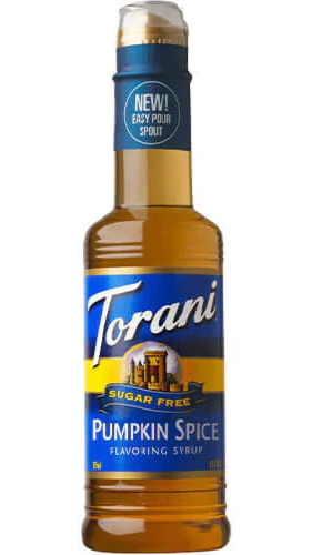 Torani Sugar Free Syrup Pumpkin Spice 375ml