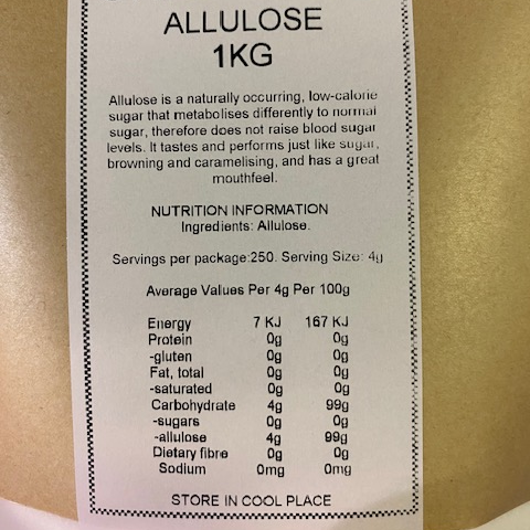 Allulose 1KG Bag