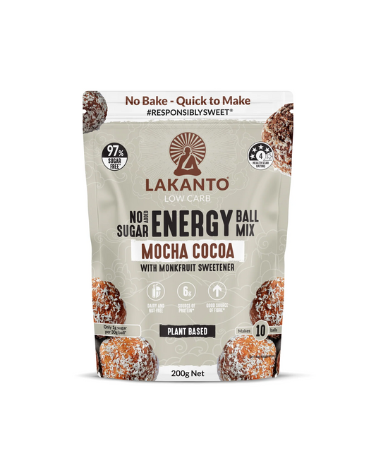 Lakanto Energy Ball Mix Mocha Cocoa