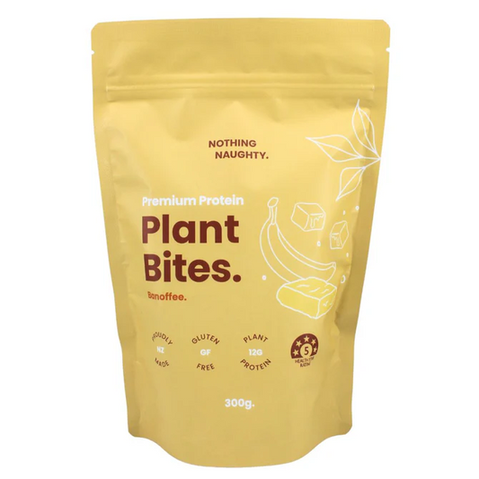 Nothing Naughty Plant Bites Banoffee 300g