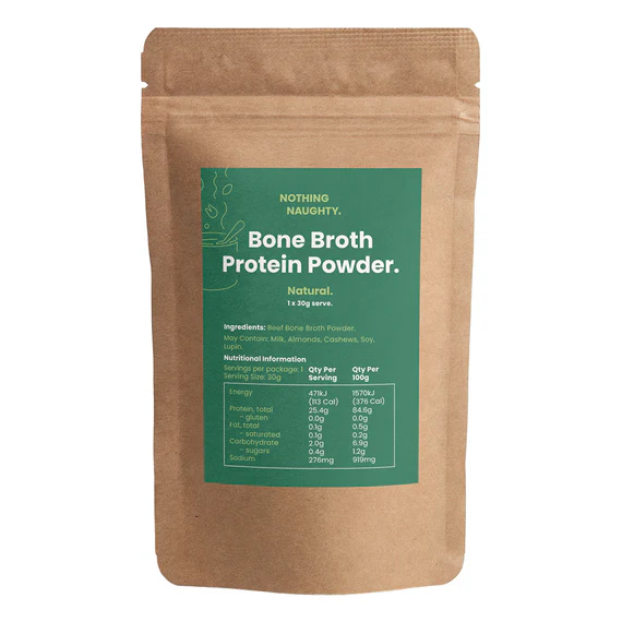 Bone Broth Protein Sample Sachet Salted Caramel- 1 x 30g Serving