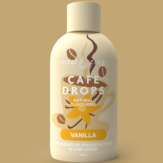 VitalZing Cafe Drops Vanilla