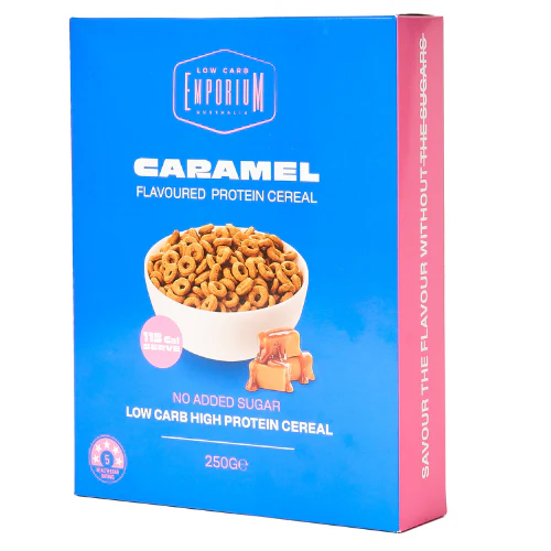 Low Carb Emporium Low Carb Protein Cereal - Caramel Flavour
