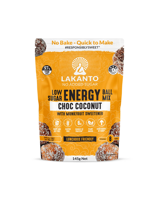 Lakanto Energy Ball Mix Choc Coconut