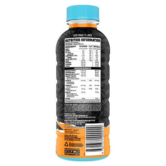 Ghost Hydration RTD Orange Squeeze 500ml