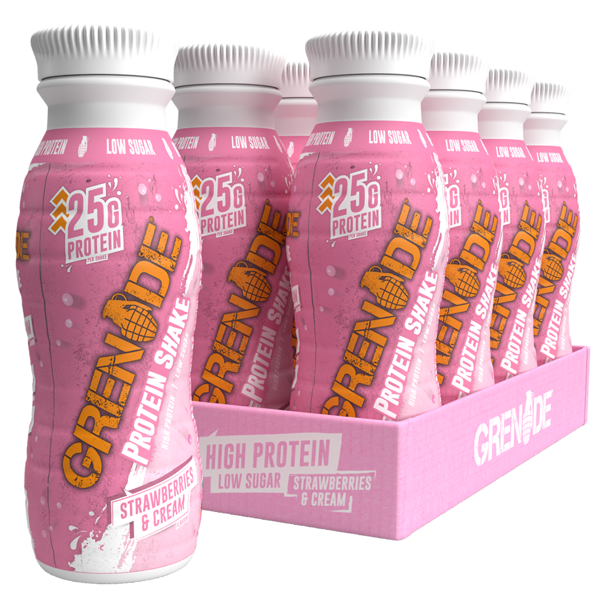 Grenade Strawberries & Cream Protein Shake 330ml
