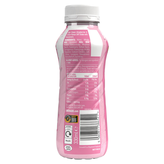 Grenade Strawberries & Cream Protein Shake 330ml