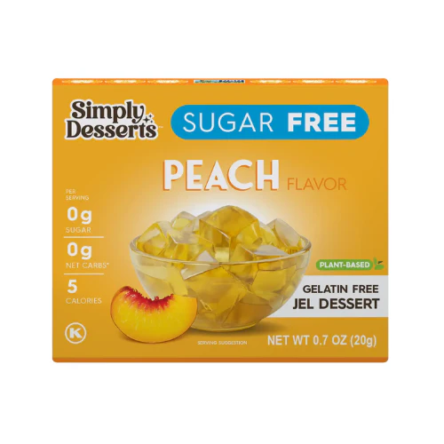 Simply Dessert's Sugar Free Peach Jelly