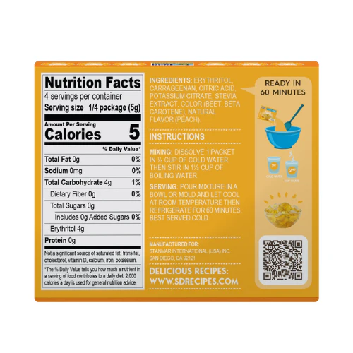 Simply Dessert's Sugar Free Peach Jelly