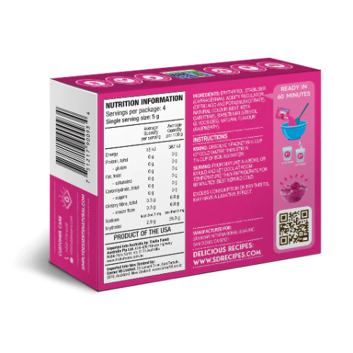 Simply Dessert's Sugar Free Raspberry Jelly