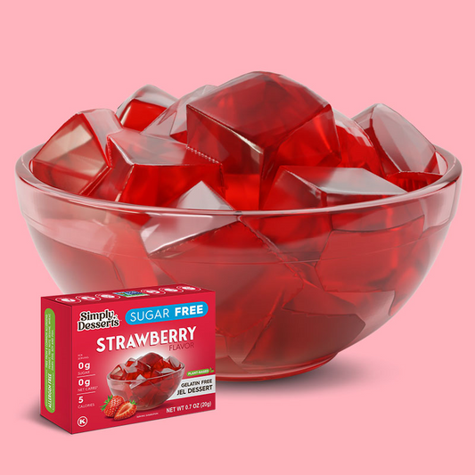 Simply Dessert's Sugar Free Strawberry Jelly