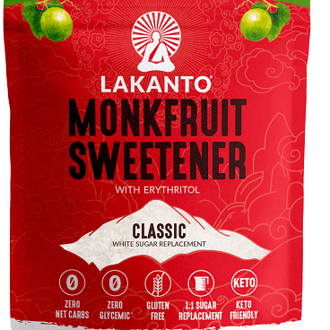 Lakanto Classic Monkfruit 1:1 White Sugar Substitute 200gm