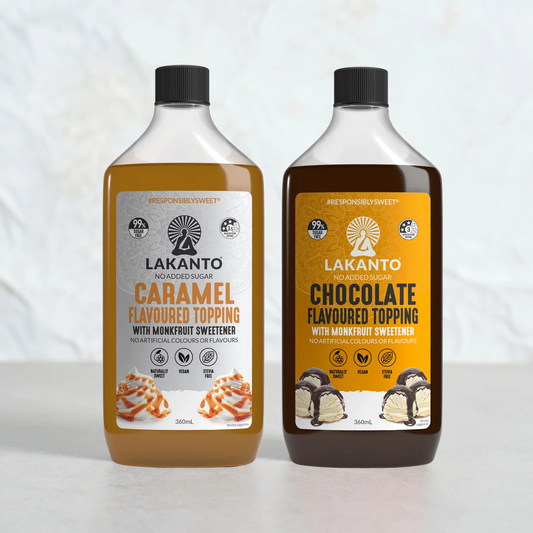 Lakanto Chocolate and Caramel Flavoured Topping
