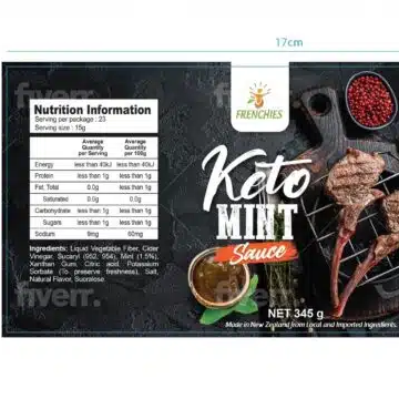 Frenchies Keto Mint Sauce