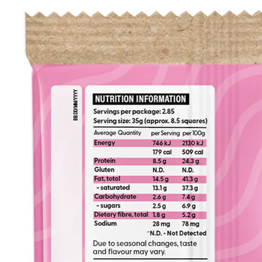 Vitawerx NEW FORMULA White Chocolate 100gm, Box of 12