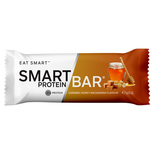 Smart Protein Bar Caramel Honey Macadamia