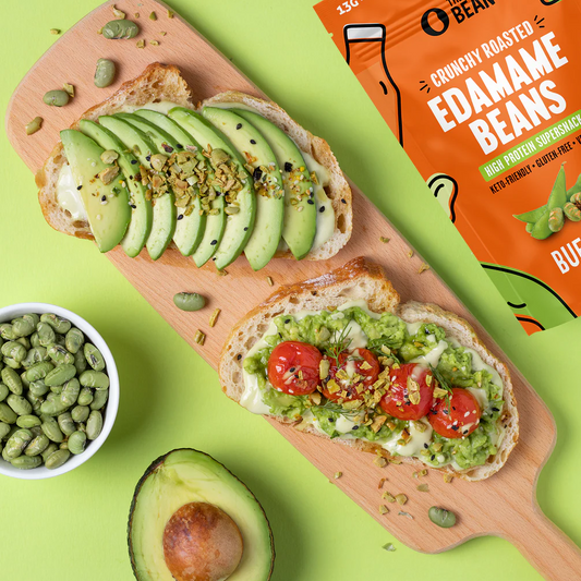 THE ONLY BEAN - CRUNCHY ROASTED EDAMAME BEANS (BUFFALO)