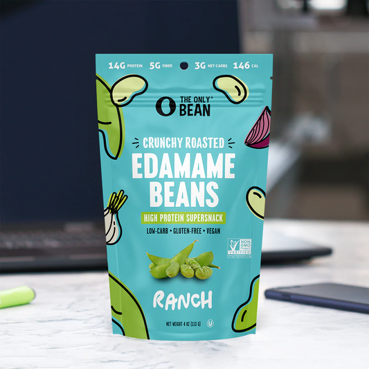 The Only Bean - Crunchy Roasted Edamame Beans (Ranch)