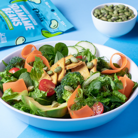 THE ONLY BEAN - CRUNCHY ROASTED EDAMAME BEANS (SEA SALT)