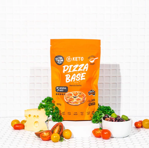Get Ya Yum On Pizza Base - Herb & Garlic 300gm