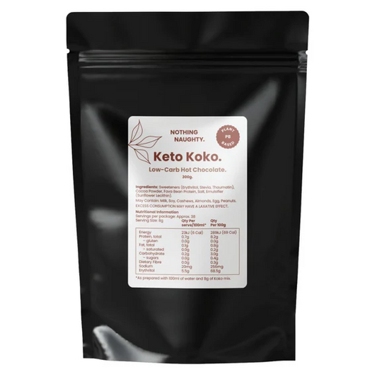 Keto Koko Low Carb Plant Based Hot Chocolate