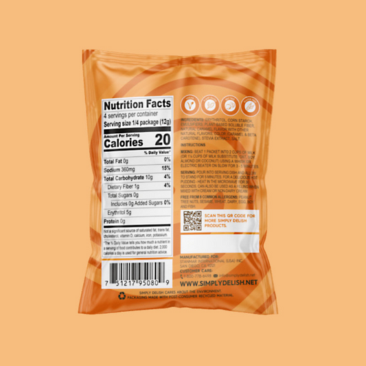 Simply Delish Salted Caramel Instant Pudding