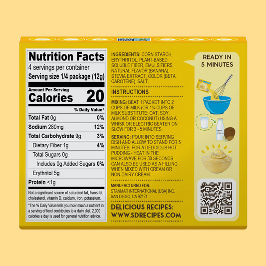 Simply Delish Banana Instant Pudding