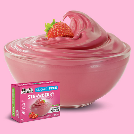 Simply Delish Strawberry Instant Pudding