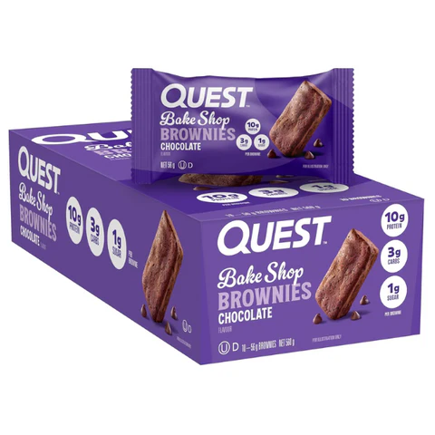 Quest Bake Shop, Chocolate Brownies 56g