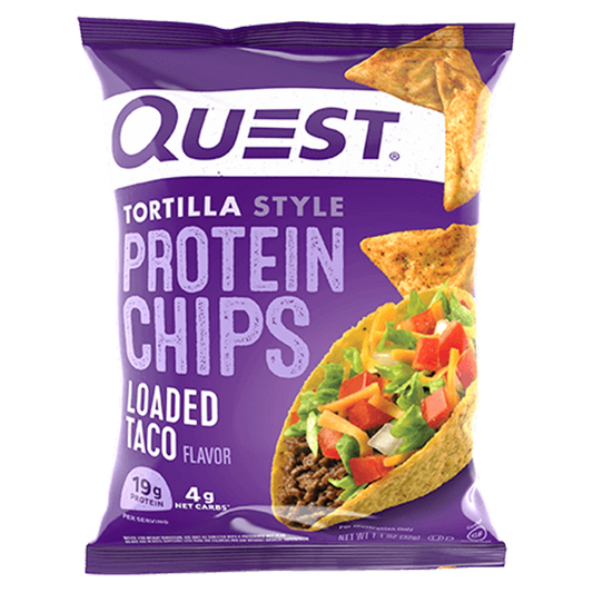 Loaded Taco Tortilla Style Quest Protein Chips