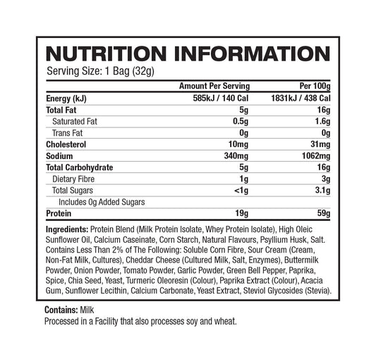 Loaded Taco Tortilla Style Quest Protein Chips