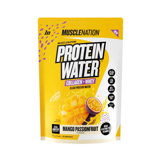 Muscle Nation PROTEIN WATER Mango Passionfruit