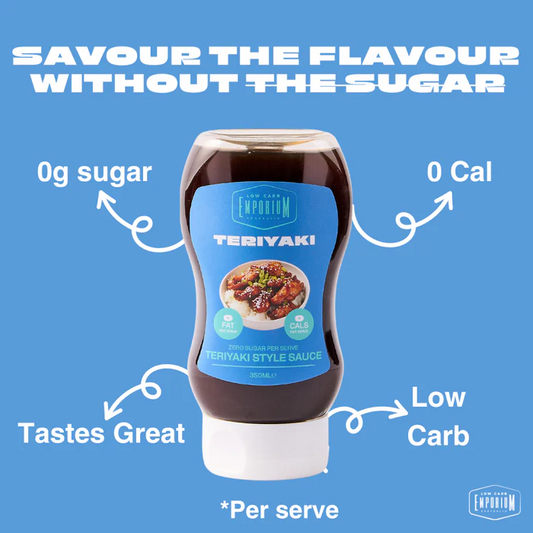 Low Carb Emporium No Added Sugar Teriyaki Style Sauce Sauce - 350mL