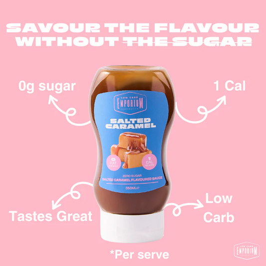 Low Carb Emporium No Added Sugar Salted Caramel Sauce - 350mL