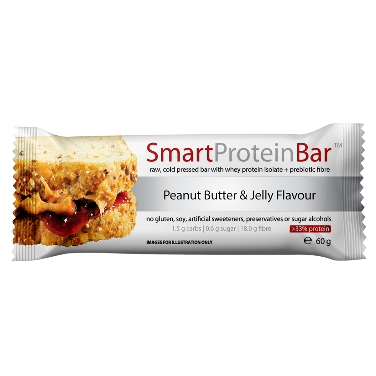 Smart Protein Bar Peanut Butter Jelly