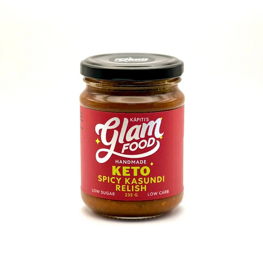 Glam Food Keto Spicy Kasundi Pickles 235gm