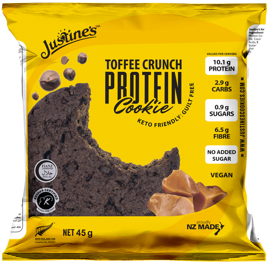 Justine's Keto Toffee Crunch Protein Cookie