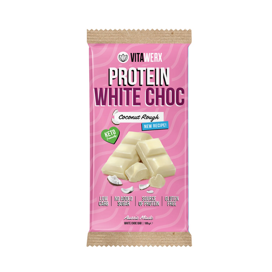 Vitawerx NEW FORMULA White Chocolate Coconut Rough 100gm