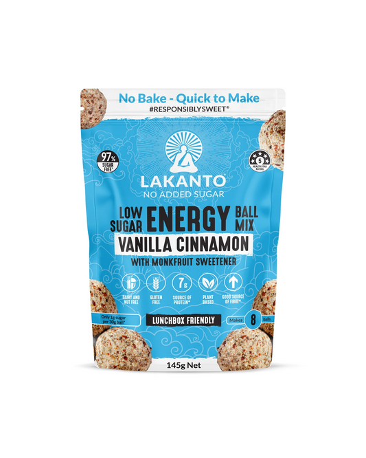 Lakanto Energy Ball Mix Vanilla Cinnamon