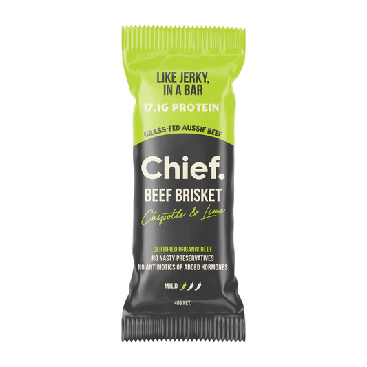 Organic Beef Bars - Chipotle & Lime 40 gram