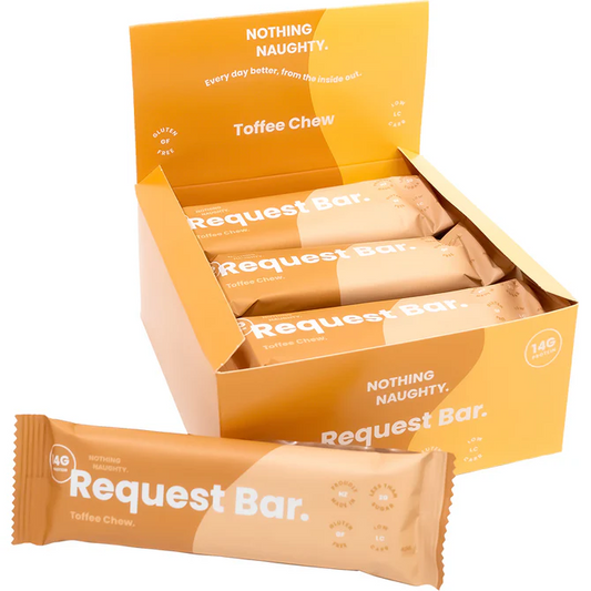 Nothing Naughty Toffee Chew Request Bar