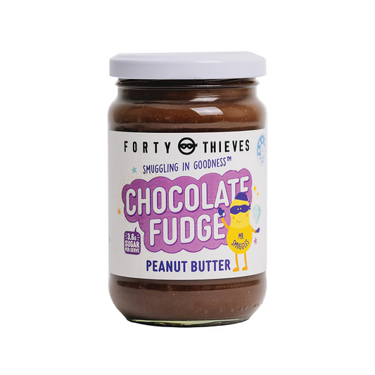 Forty Thieves Chocolate Fudge Peanut Butter – 290g