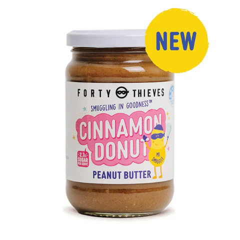 Forty Thieves Cinnamon Donut Peanut Butter – 290g