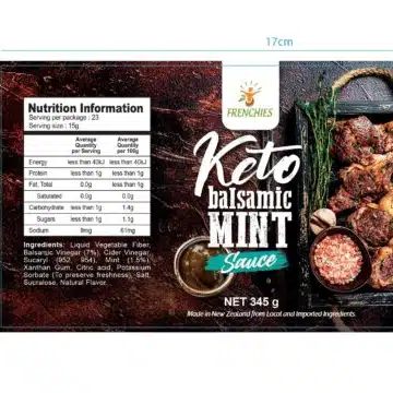 Frenchies Keto Balsamic Mint Sauce