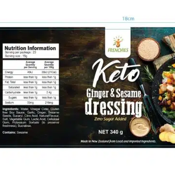 Frenchies Keto Ginger & Sesame Dressing