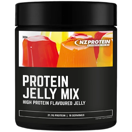 NZ Protein's Protein Raspberry Jelly Mix 300g