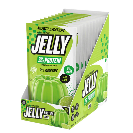 Muscle Nation Lime Protein Jelly + Collagen