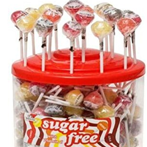 Simpkins Sugar Free Fruity Lollipop's  (Assorted pack of 10)