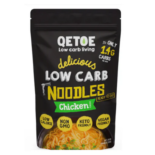 Qetoe Low Carb Chicken Noodles 200 gram